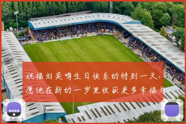 祝福刘奕鸣生日快乐的特别一天，愿他在新的一岁里收获更多幸福与成功